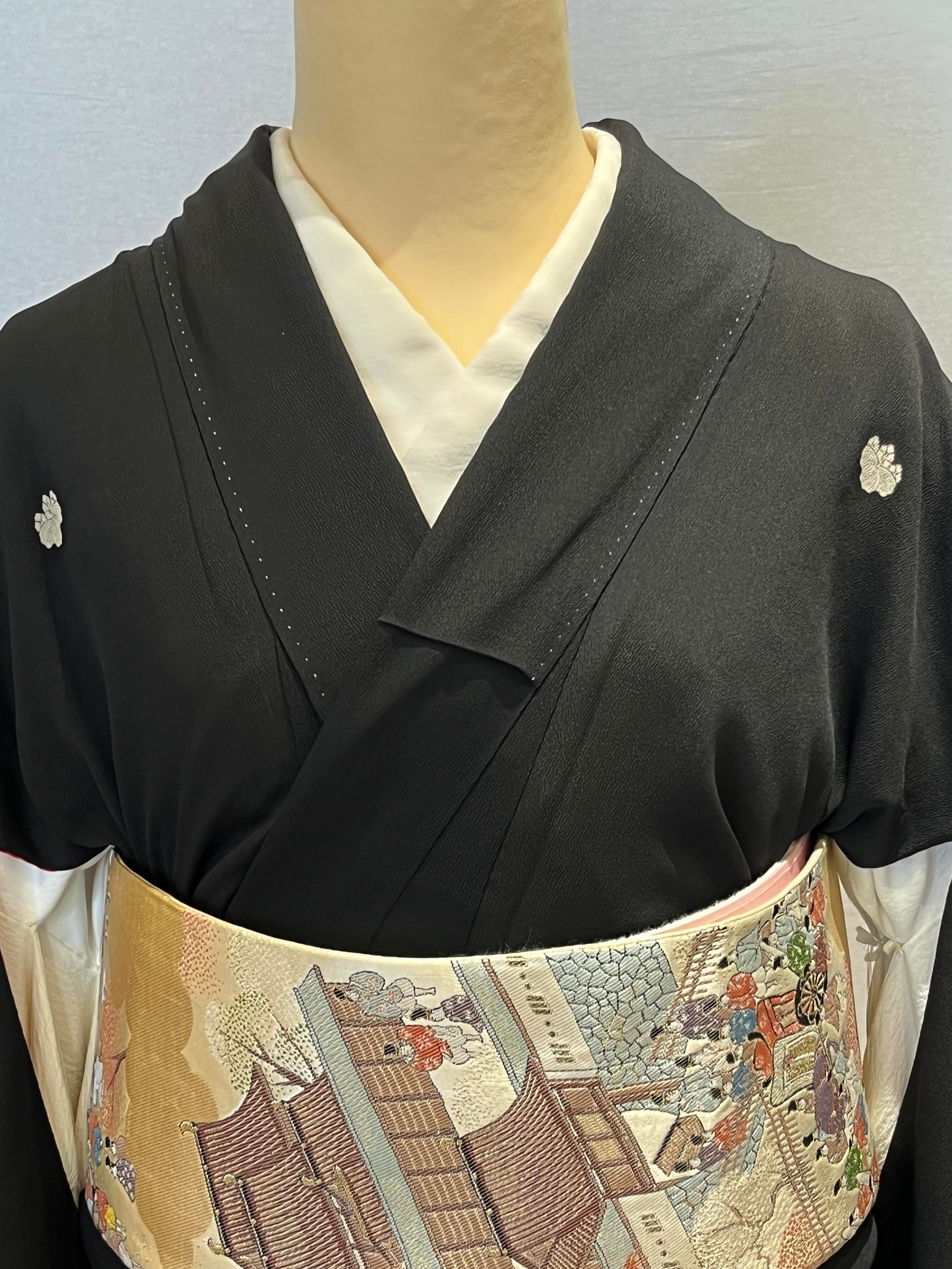 2193 アンティーク 留袖 五つ紋 Antique Tomesode | リサイクル着物 