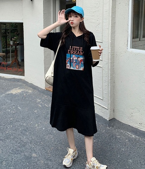 【大きいサイズL-4XL】【春夏新作】ファッションワンピース#schoos-207917