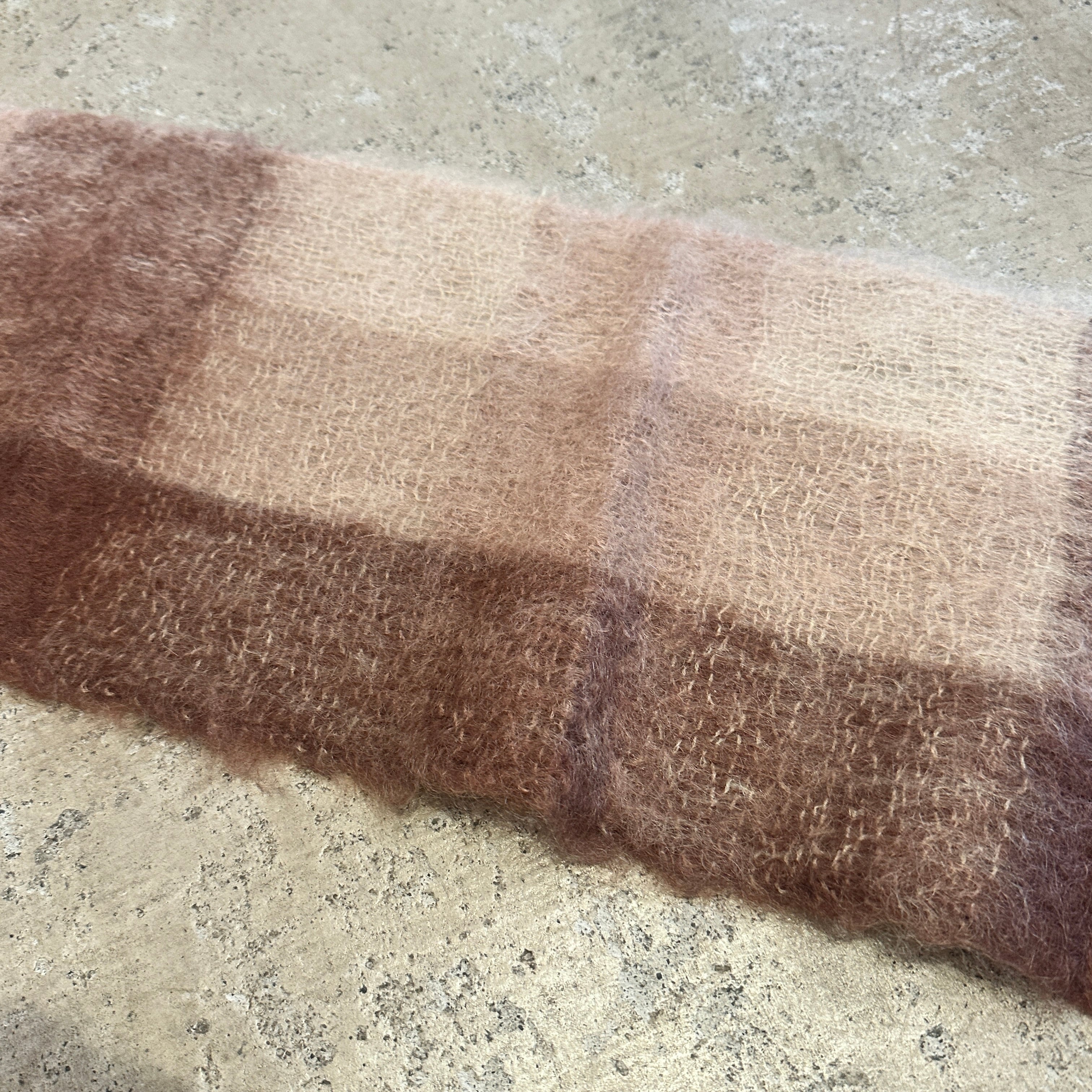 Ⓝ1970s GLEN CREE MOHAIR MUFFLER | safarionline