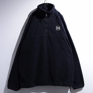"AMERICAN EXPRESS" Black Logo Design Half-Zip Fleece