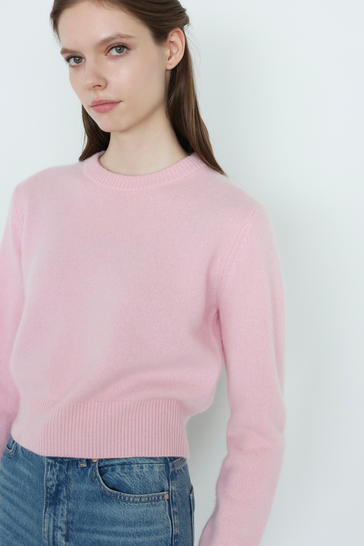 CASHMERE KNIT PINK | AMICA・kids