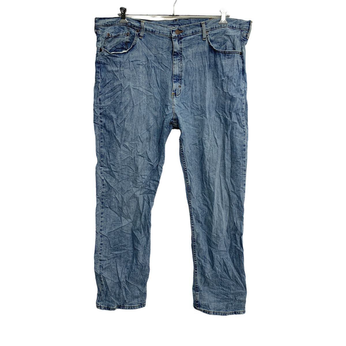 Wrangler デニムパンツ W42 ラングラー リラックスフィット ブルー