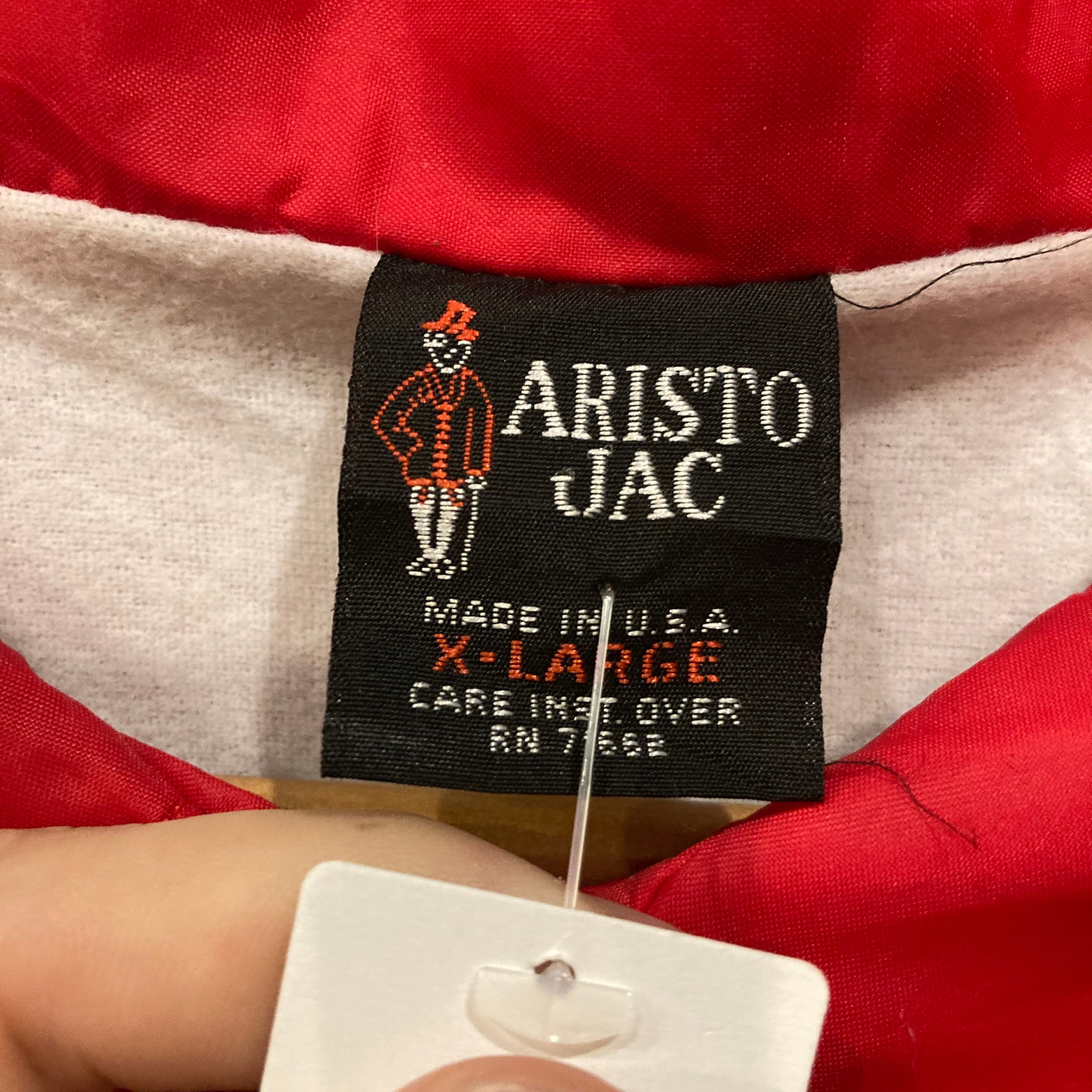 ARISTOJAC USA製　コーチジャケット　ナイロン　スナップボタン　ＸＬ