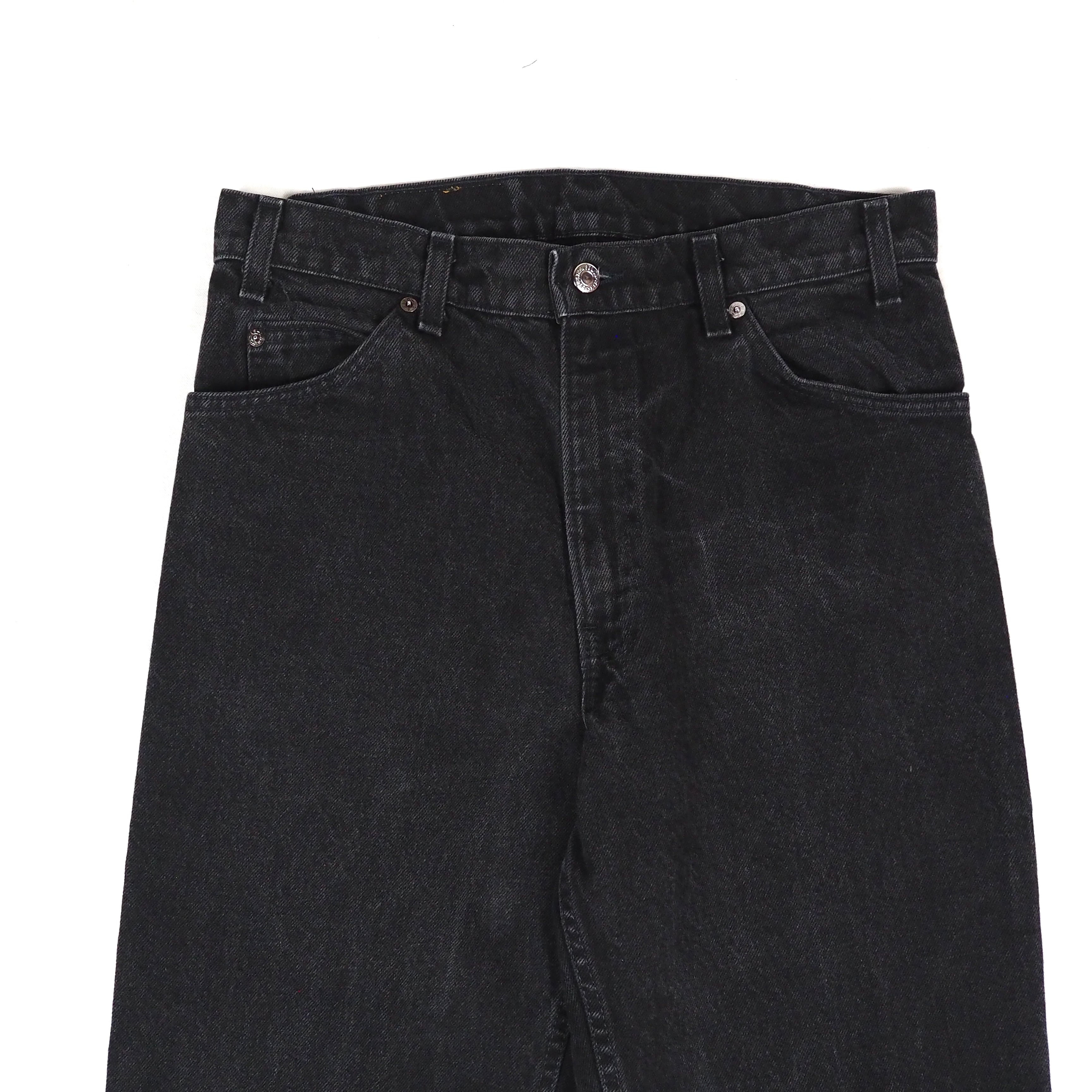 Levi's 550 black denim pants W34/L30 ➀ USA製 オリジナル Levi's 550 black denim pants W34/L30 ➀ USA製 オリジナル