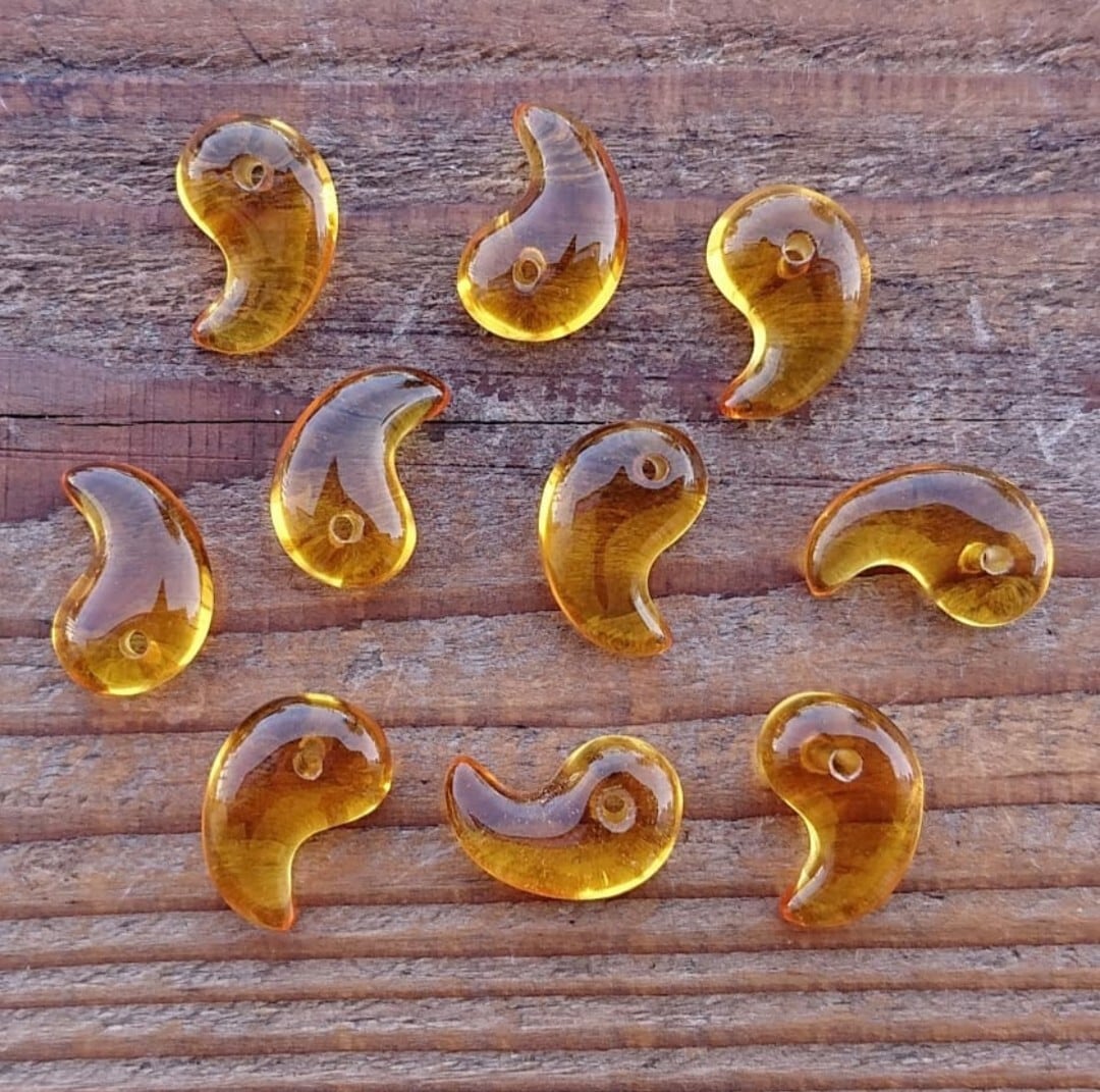 天然石 シトリン（黄水晶） 勾玉 18mm | shoprahu