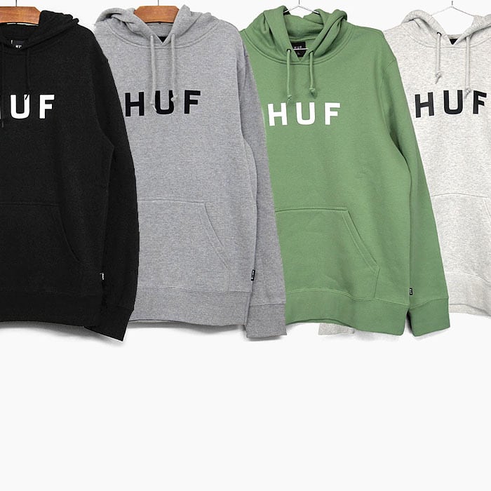 HUF ESSENTIALS OG LOGO PULLOVER HOODIE PF00099 ハフ パーカー