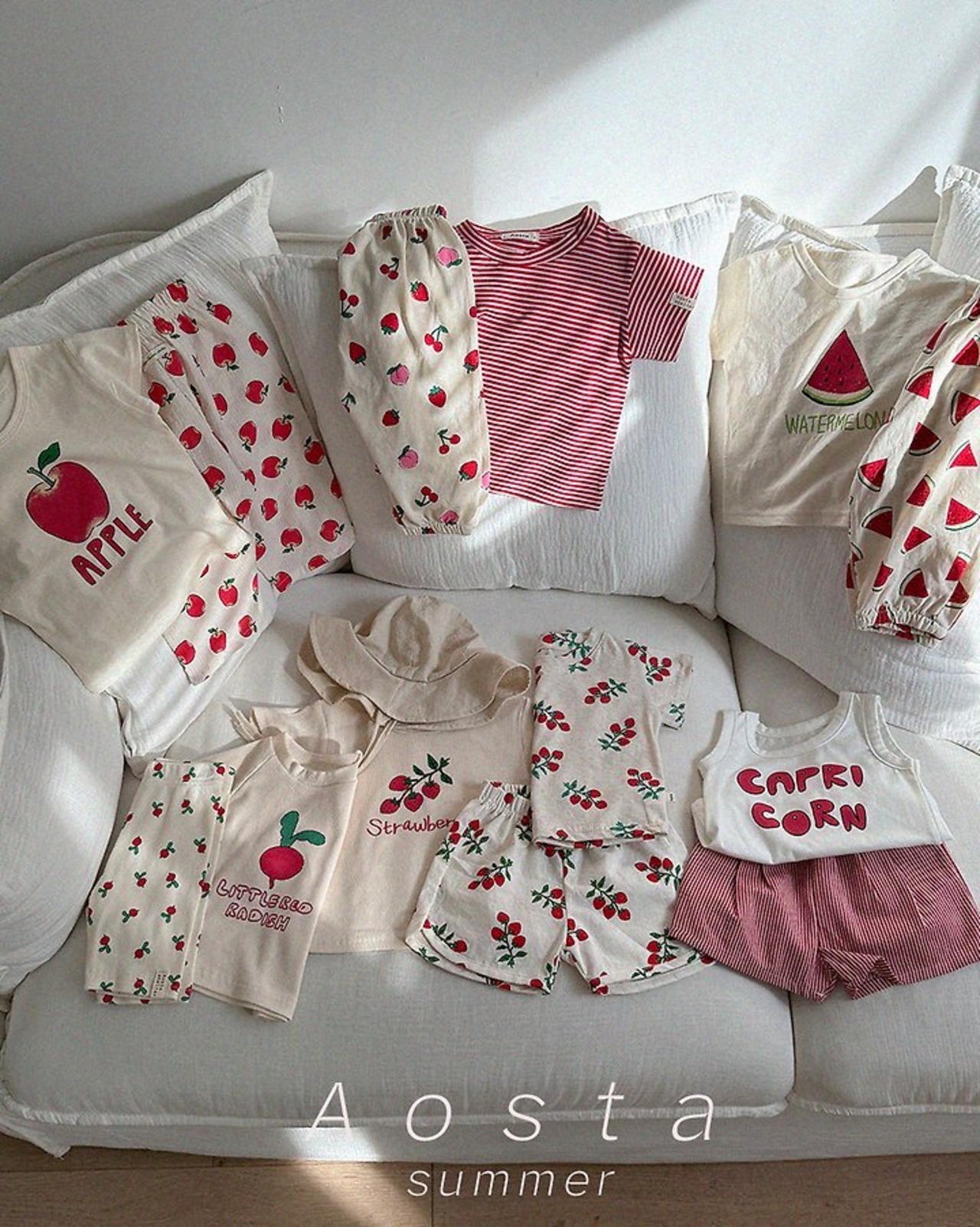 [Aosta] Fruit Tee / [아오스타] 과일티