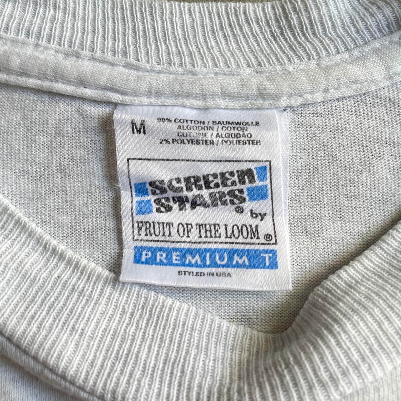 アイルランド製 90年代 アニマルプリントTシャツ 羊 牛 メンズM 