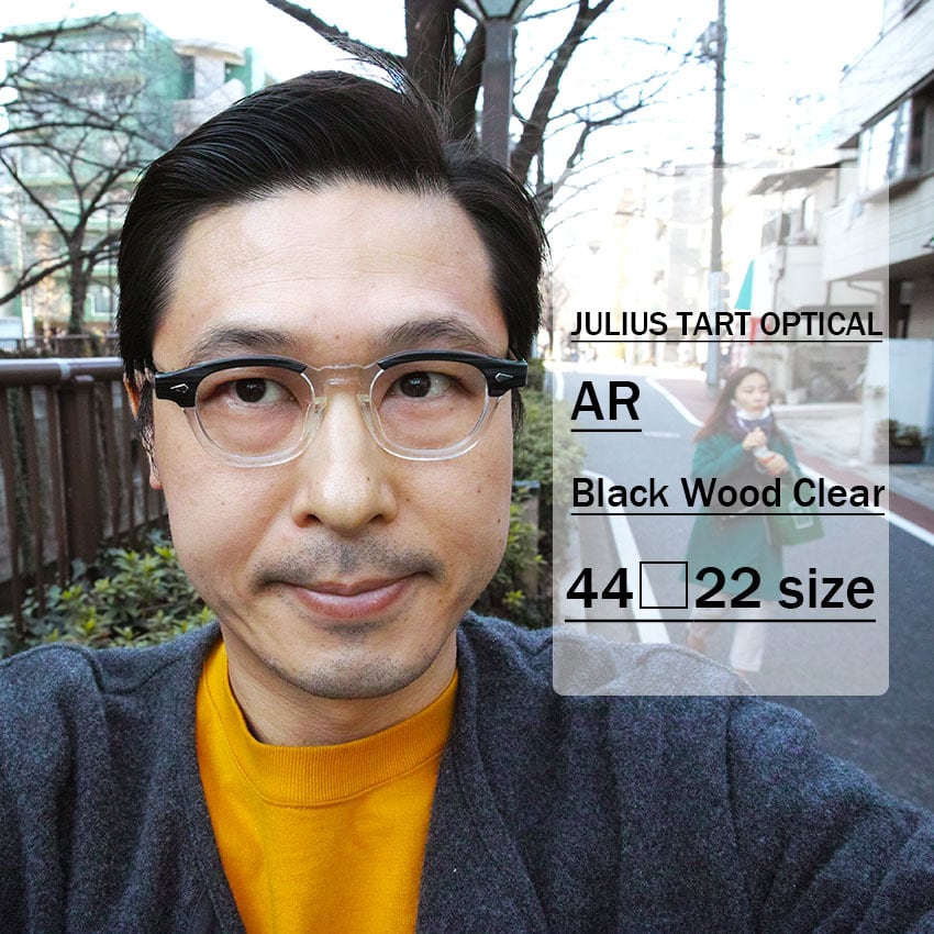 JULIUS TART OPTICAL タート / AR アーネル / ブリッジ :22mm / BLACK