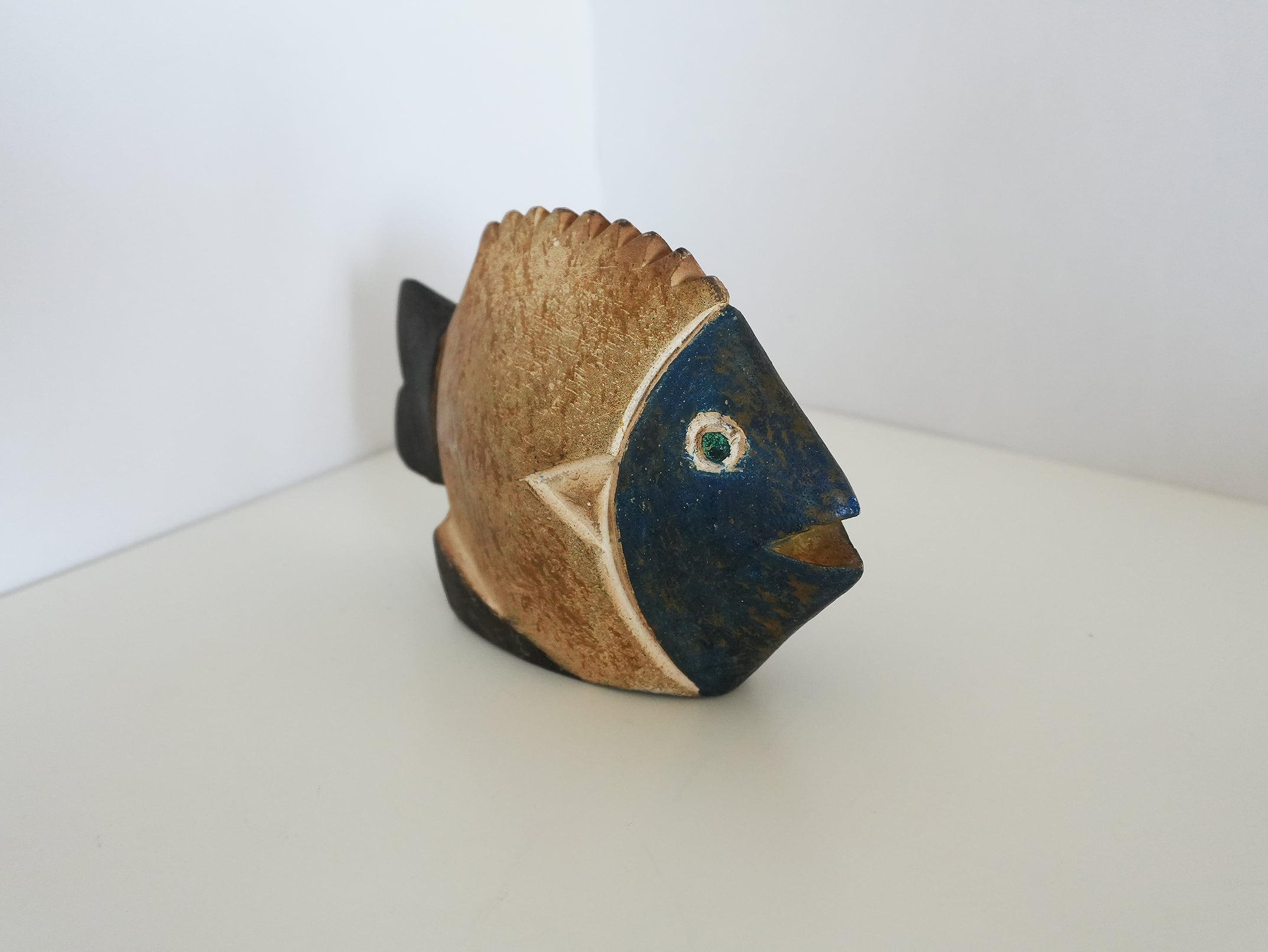 プリミティブオブジェ 木彫りの魚 ボゾ族マリ共和国｜アフリカン