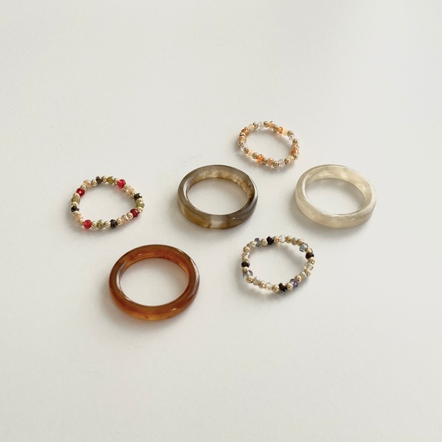 story ring set（3 colors）