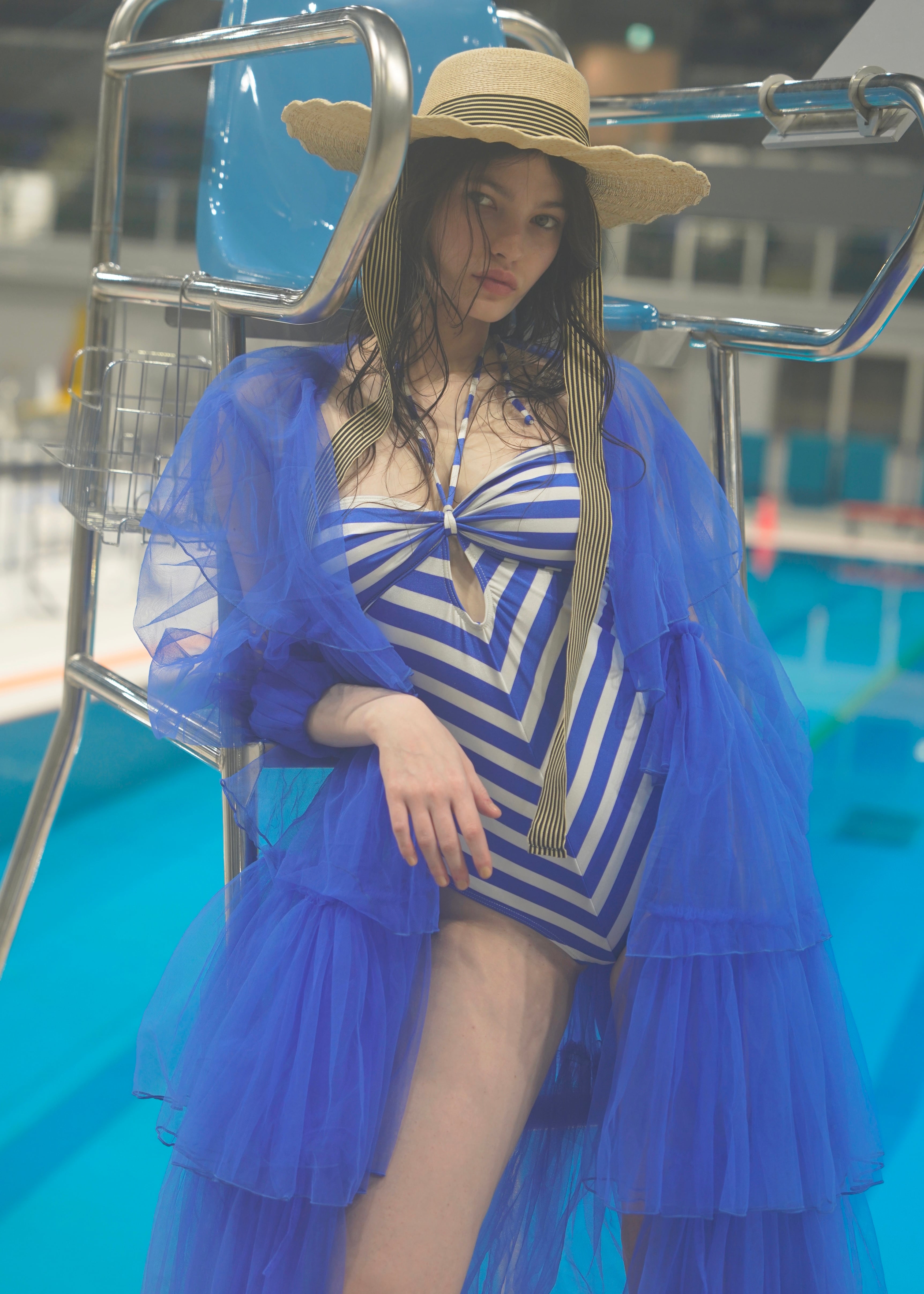 RANUN / BLUE | ORIENT MILLINERY