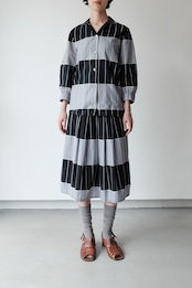Double stripe skirt