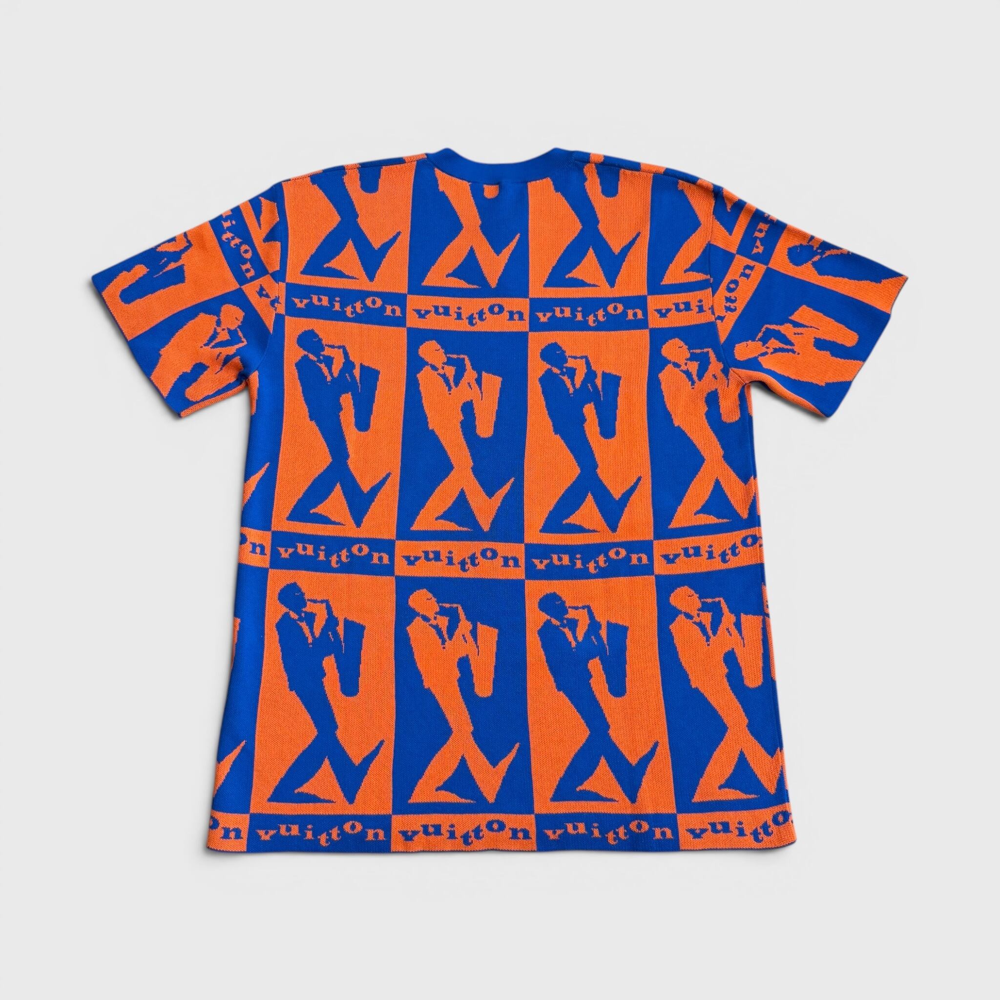 LOUIS VUITTON LV ジャズフライヤー ショートスリーブ ニット Tシャツ
