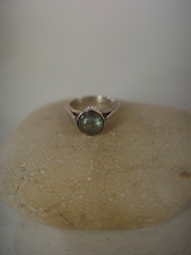 <vintage silver925>labradorite ring