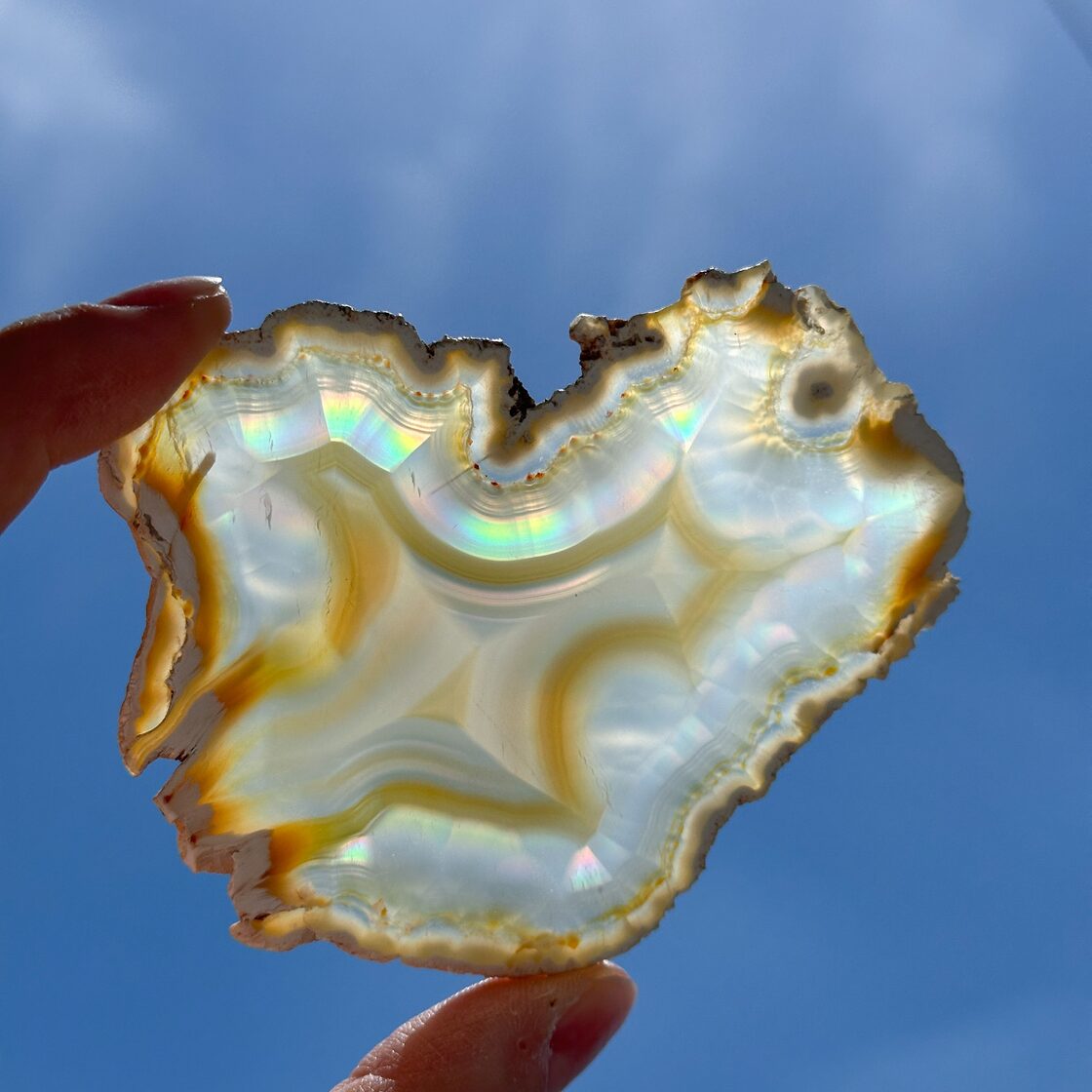 イリスアゲート 22◇Iris agate ◇ 天然石・鉱物・パワーストーン | PAY ID