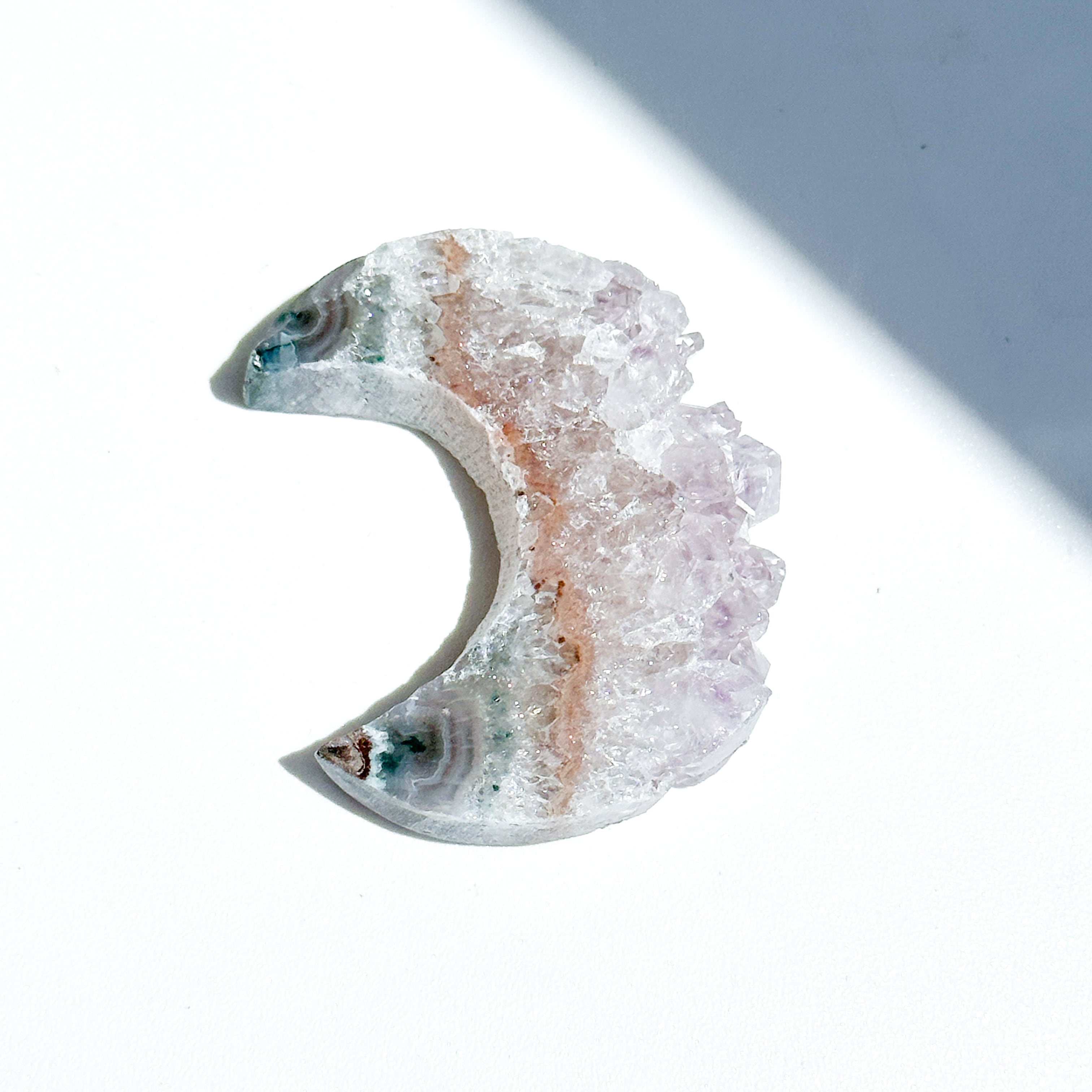 アゲート×アメジスト 月82◇ Agate × Amethyst ◇天然石・鉱物・パワーストーン・インテリア