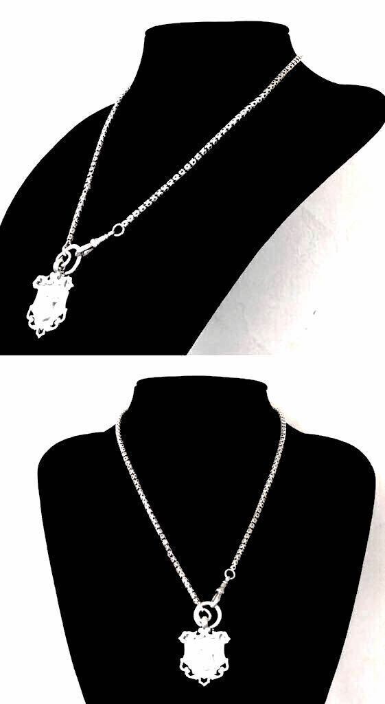 英国アンティーク アルバート/ガードチェーン フォブ ボルトリング