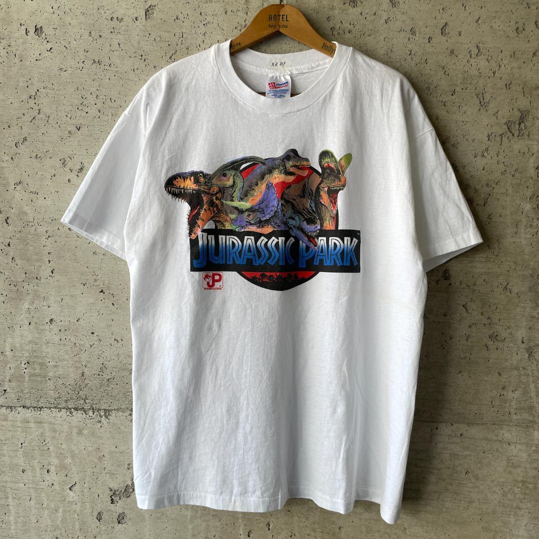 XZ89 90s ムービーT ジュラシックパーク ヴィンテージ Tシャツ  