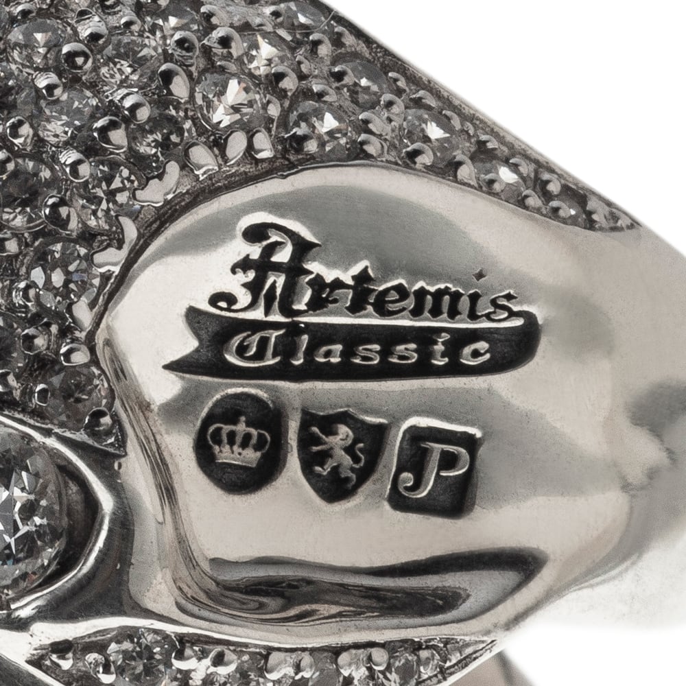 メメントモリスカルリング ACR0309 Memento Mori Skull Ring シルバー