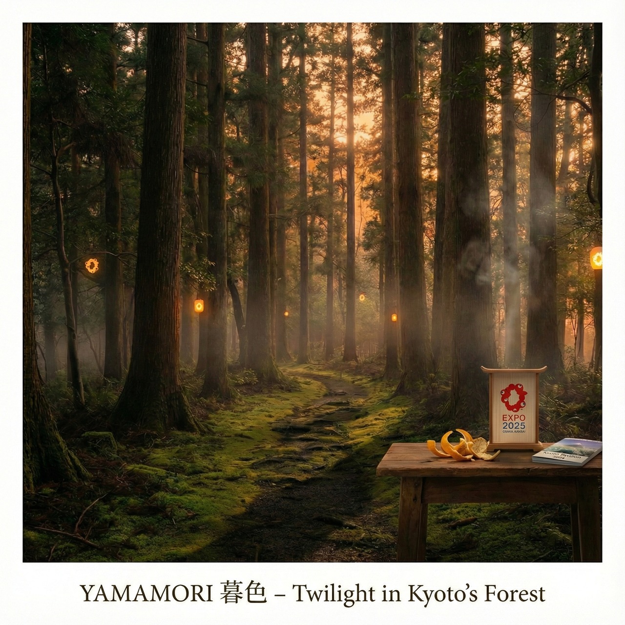 京都フレグランス　YAMAMORI 暮色 – Twilight in Kyoto’s Forest・ブレンドオイル