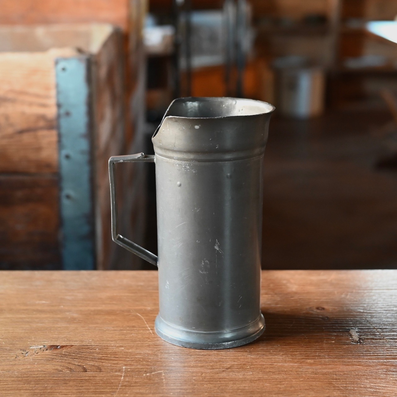 Pewter Measure Cup / ピューター メジャー カップ〈 エタン・一輪挿し・店舗什器・食器・アンティーク・ヴィンテージ 〉113644