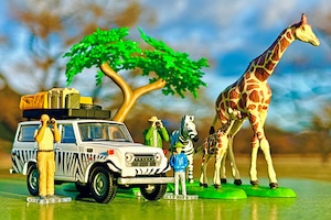 トミーテック(TOMYTEC) 1/64 海洋堂×トミカリミテッド ヴィンテージ ジオコレ64 #カースナップ28a サファリ1 LVN330554