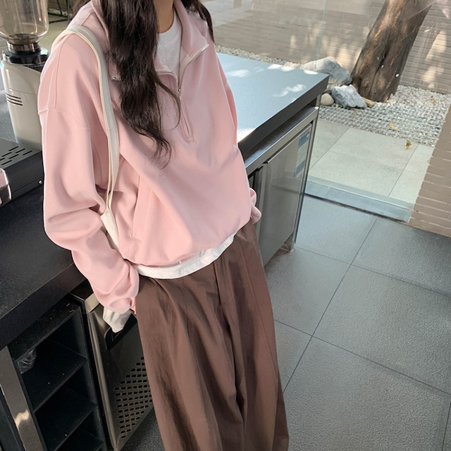 half-zip sweatshirt J00001