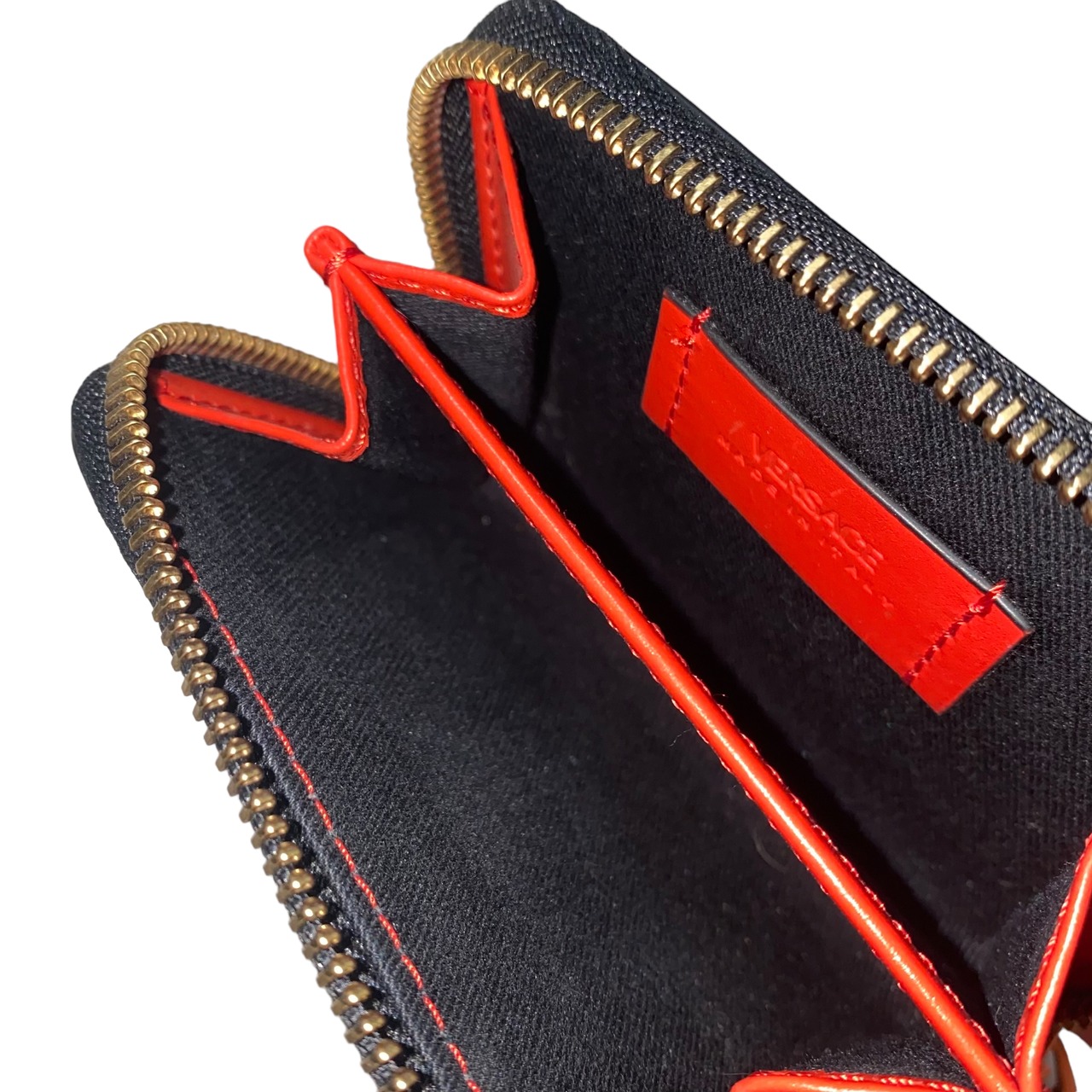 VERSACE compact wallet “La Greca”