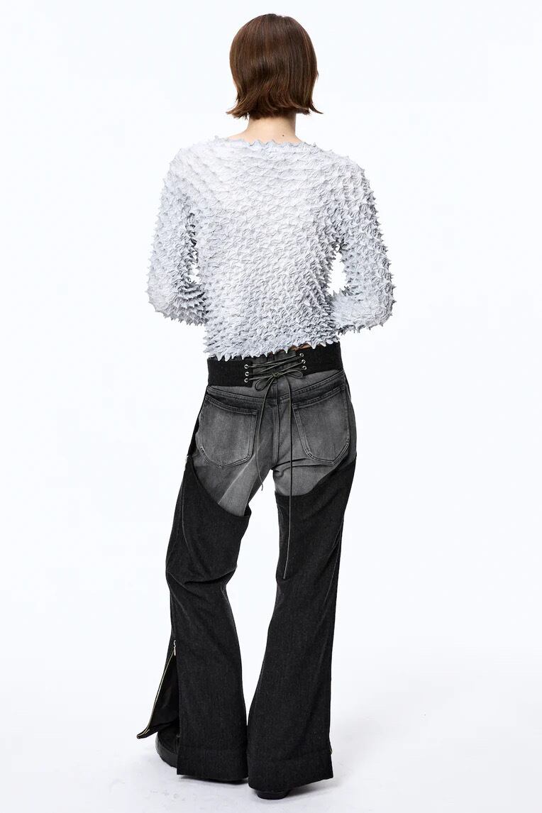 25AW】MASU SPIKY ANGEL TOPS (GRAY) M25F9CS007 | IAAAM ONLINE STORE
