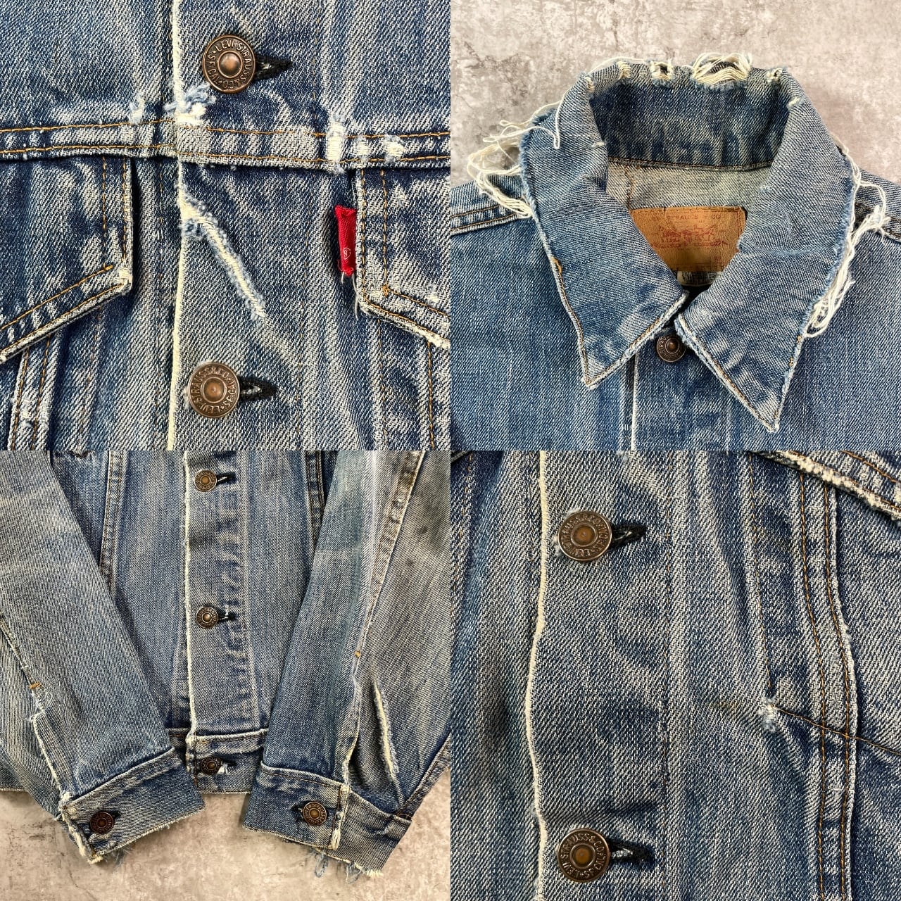 70~80年代 USA製 Levi's リーバイス カスタム HARLEY-DAVIDSON