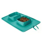 Portable pet bowl Green