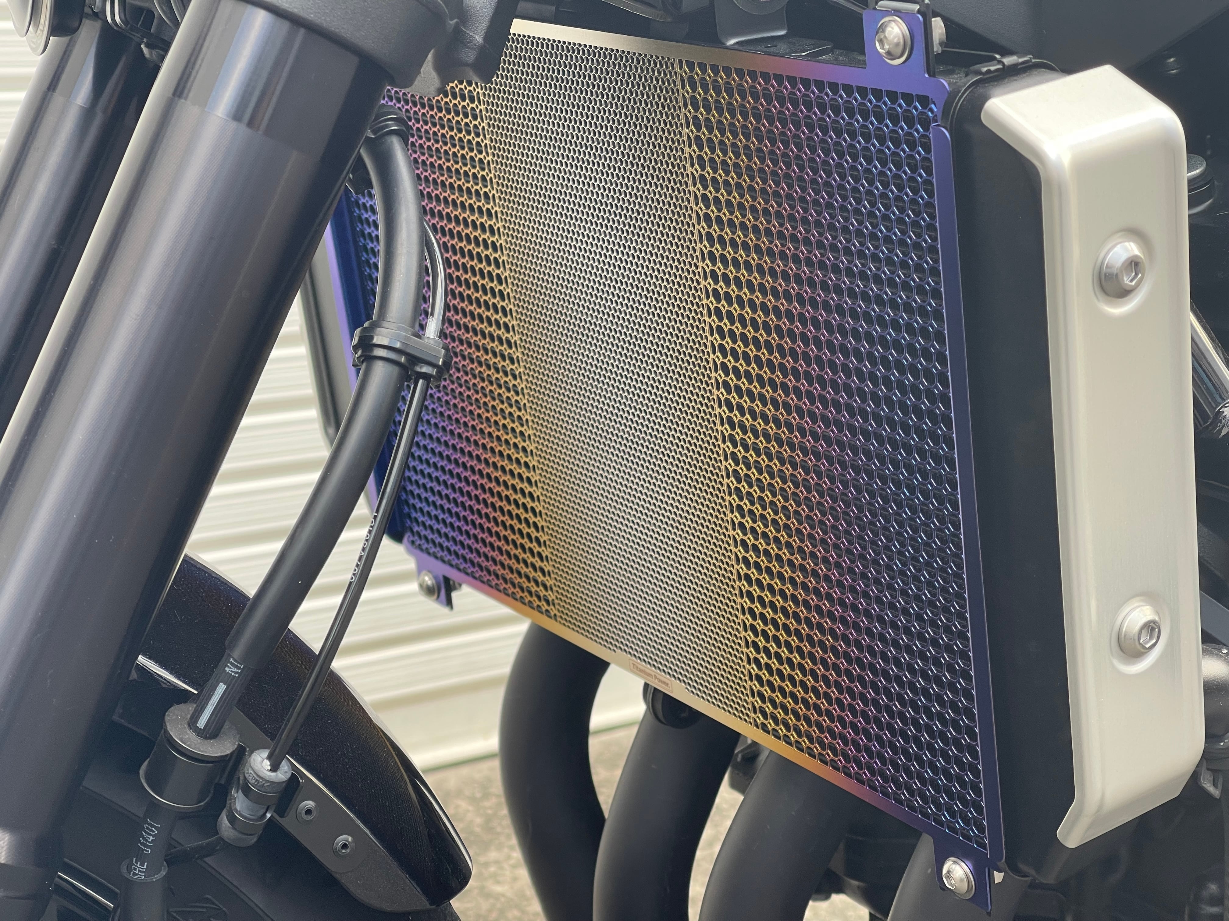 チタン ラジエターコアガード for KAWASAKI Z900RS/RS CAFE 【2021