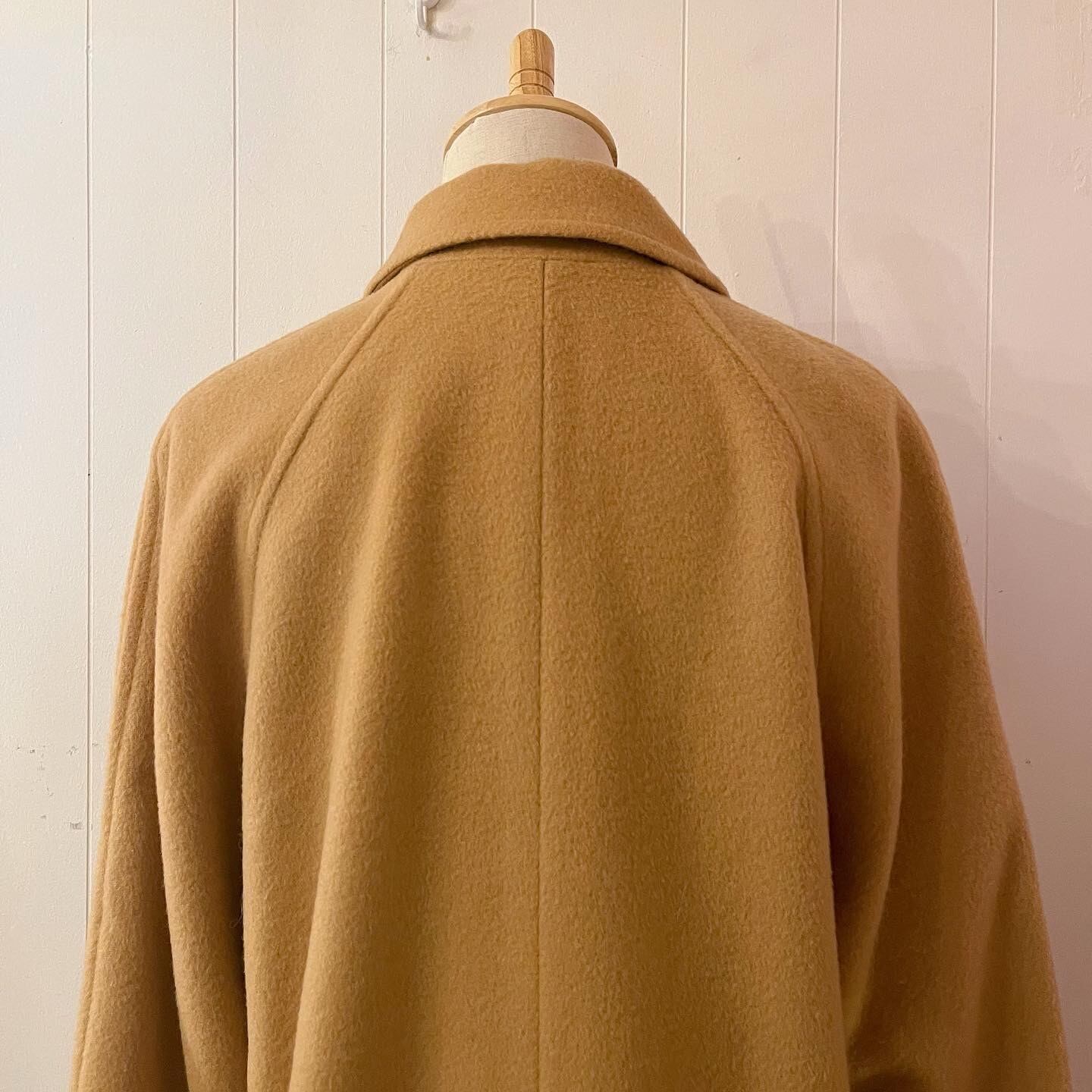 / camel beige raglan long coat