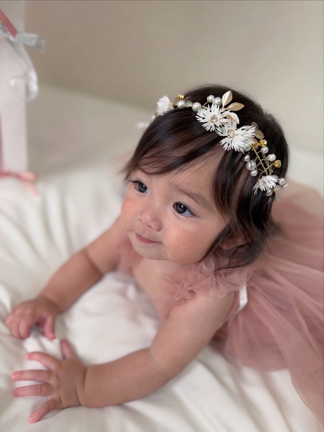 即納②点Set baby tulle dress  pink一部取寄せ
