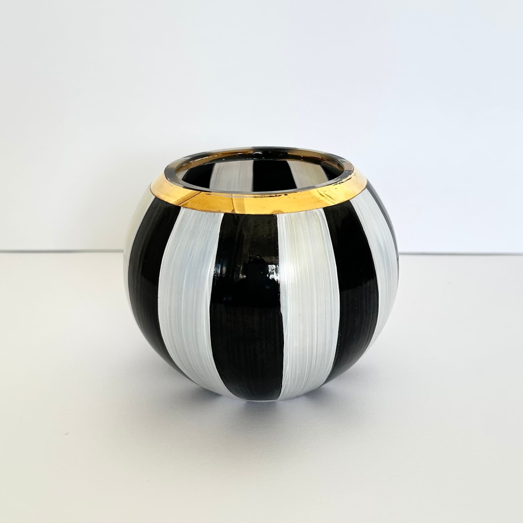 ヴィンテージ  MACKENZiE-CHilds ガラス花瓶