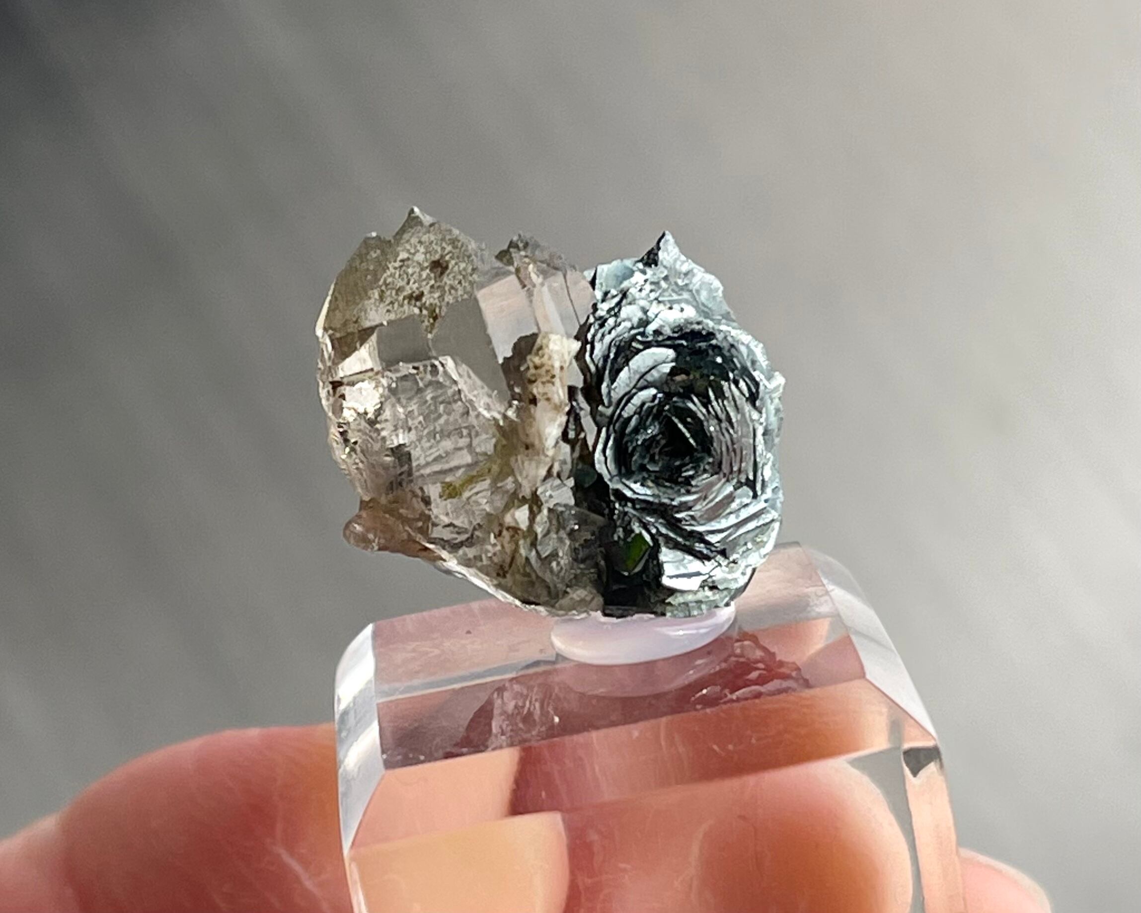 スモーキークォーツ / ヘマタイト【Smoky Quartz with Hematite