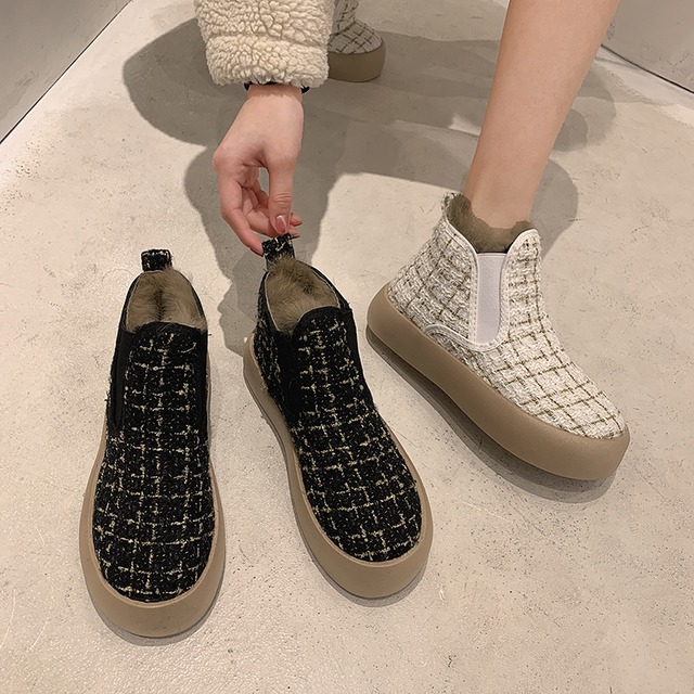 ブーツレディースベルベットウィンター 靴 シューズ 冬物 フェイクシューズ14274315786