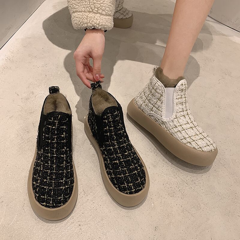 ブーツレディースベルベットウィンター 靴 シューズ 冬物 フェイクシューズ14274315786