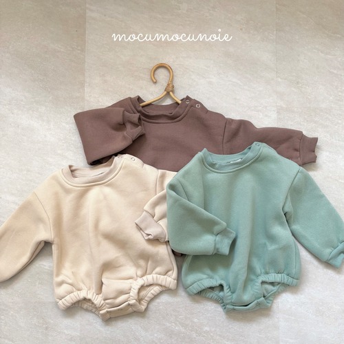 ふっくら kusumi ロンパース （裏起毛）