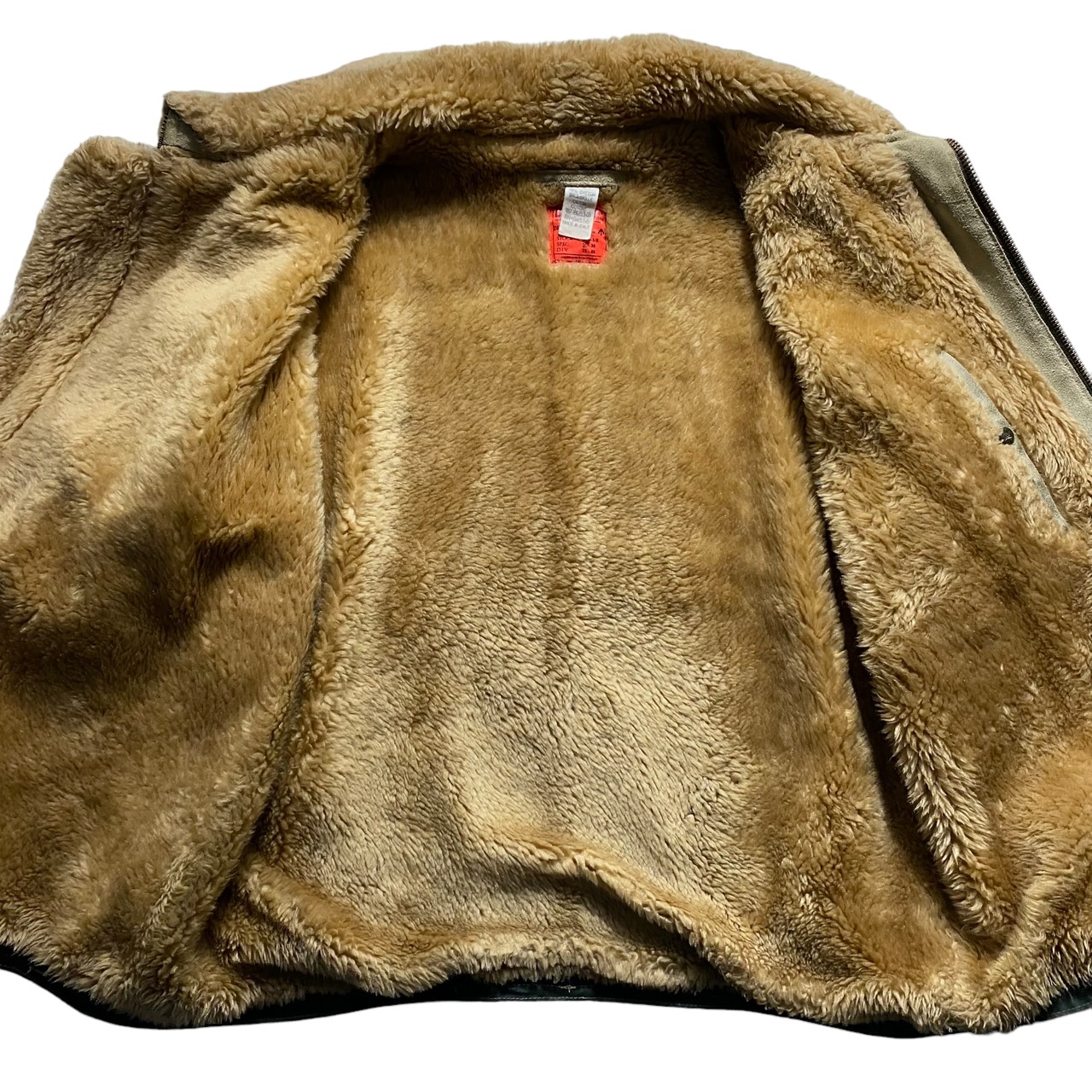 vintage DIESEL mouton flight jacket