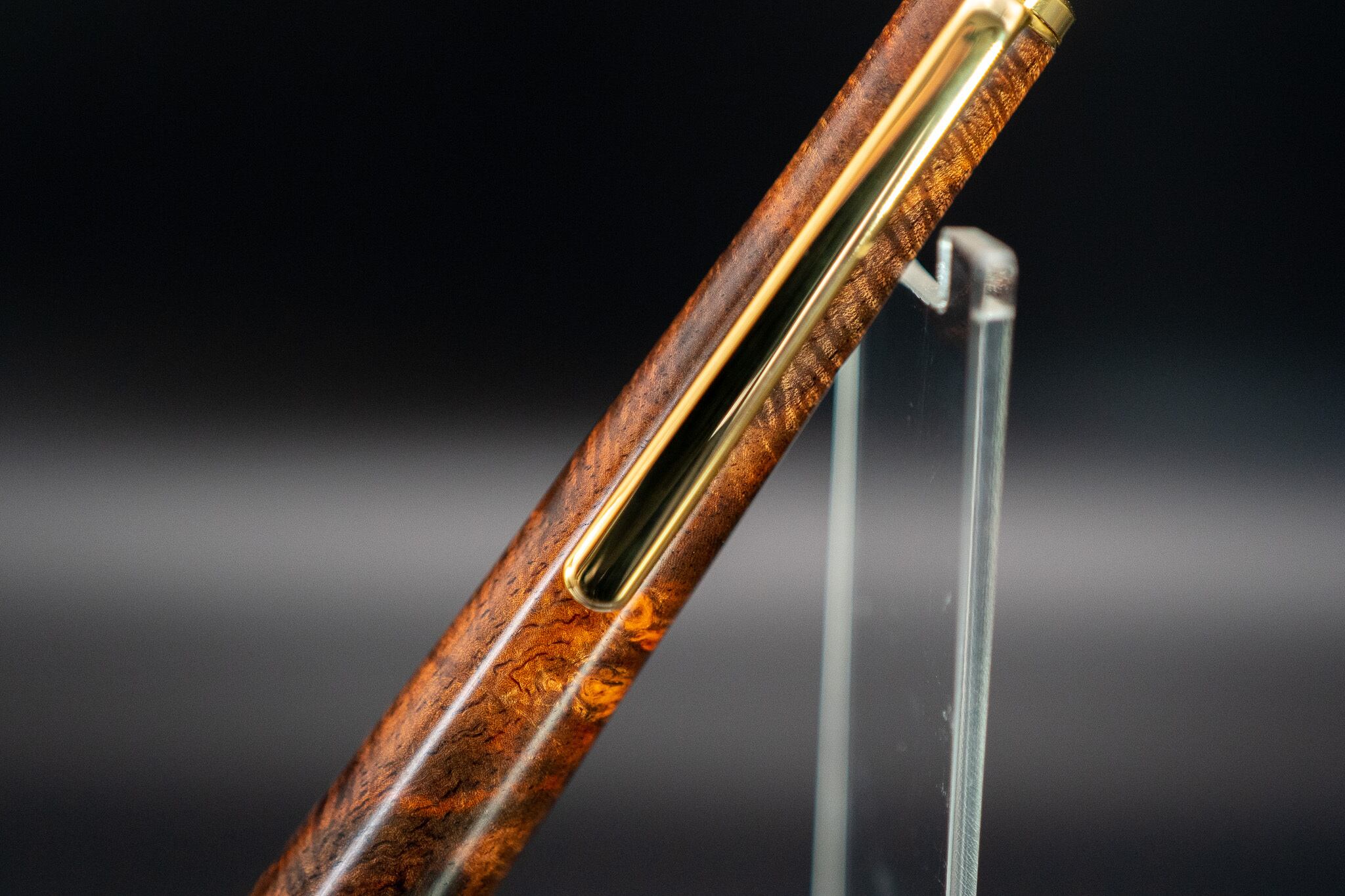 【21世紀最高峰の材】サイアミーズローズウッド マイクロカーリー 極上 gold BP