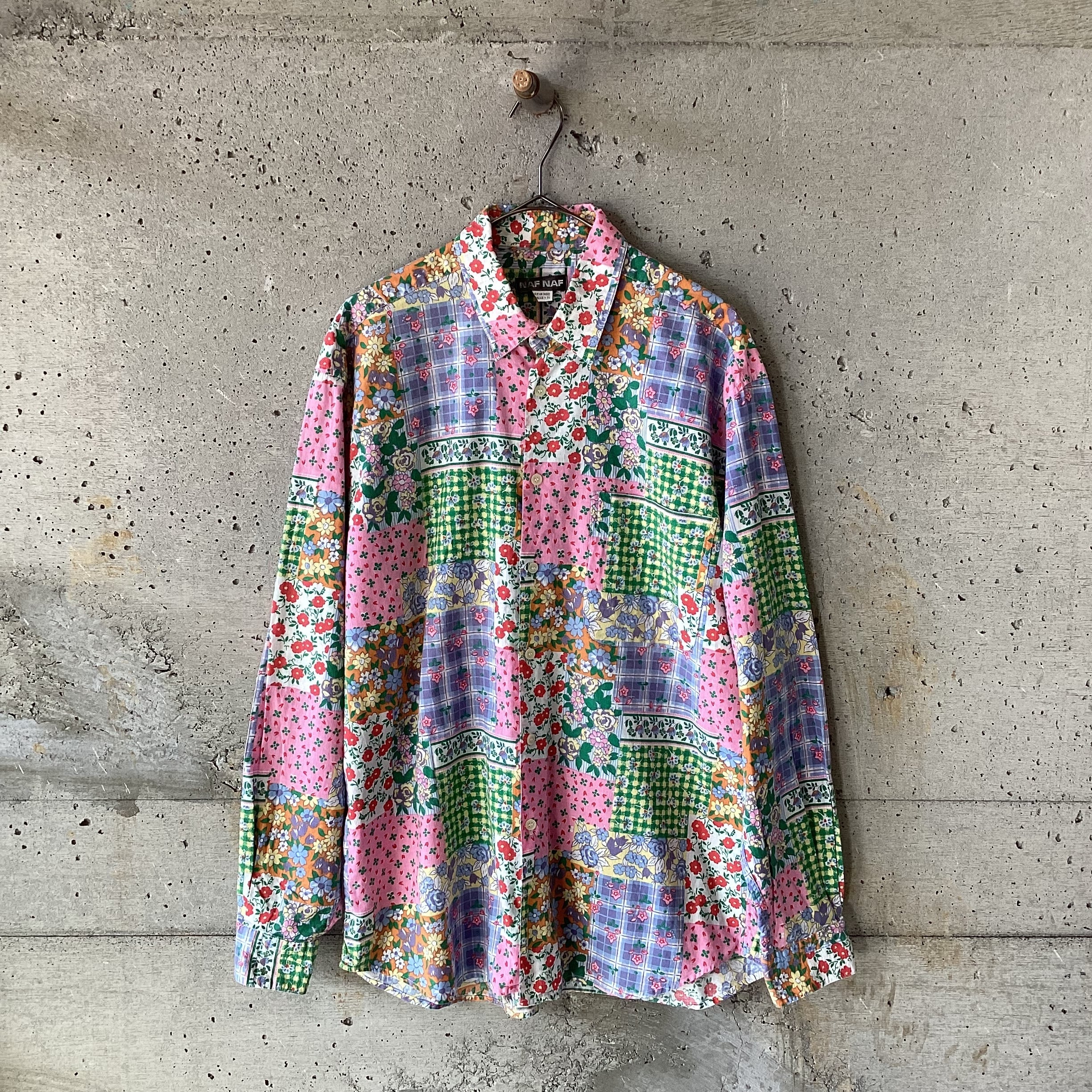 Colorful patchwork shirt