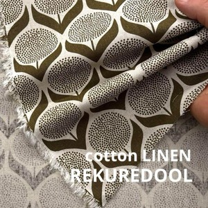 Cdr499-1◆50cm◆S◆コットンリネン混生地◆花柄