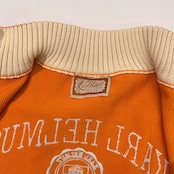 Karl Helmut カールヘルム ワッペン ジップアップ トラックジャケット M/オレンジ