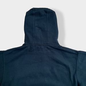 【PENNANT】メファム高校 ラクロス アーチロゴ パーカー プリント スウェット フーディー hoodie プルオーバー L ペナント us古着