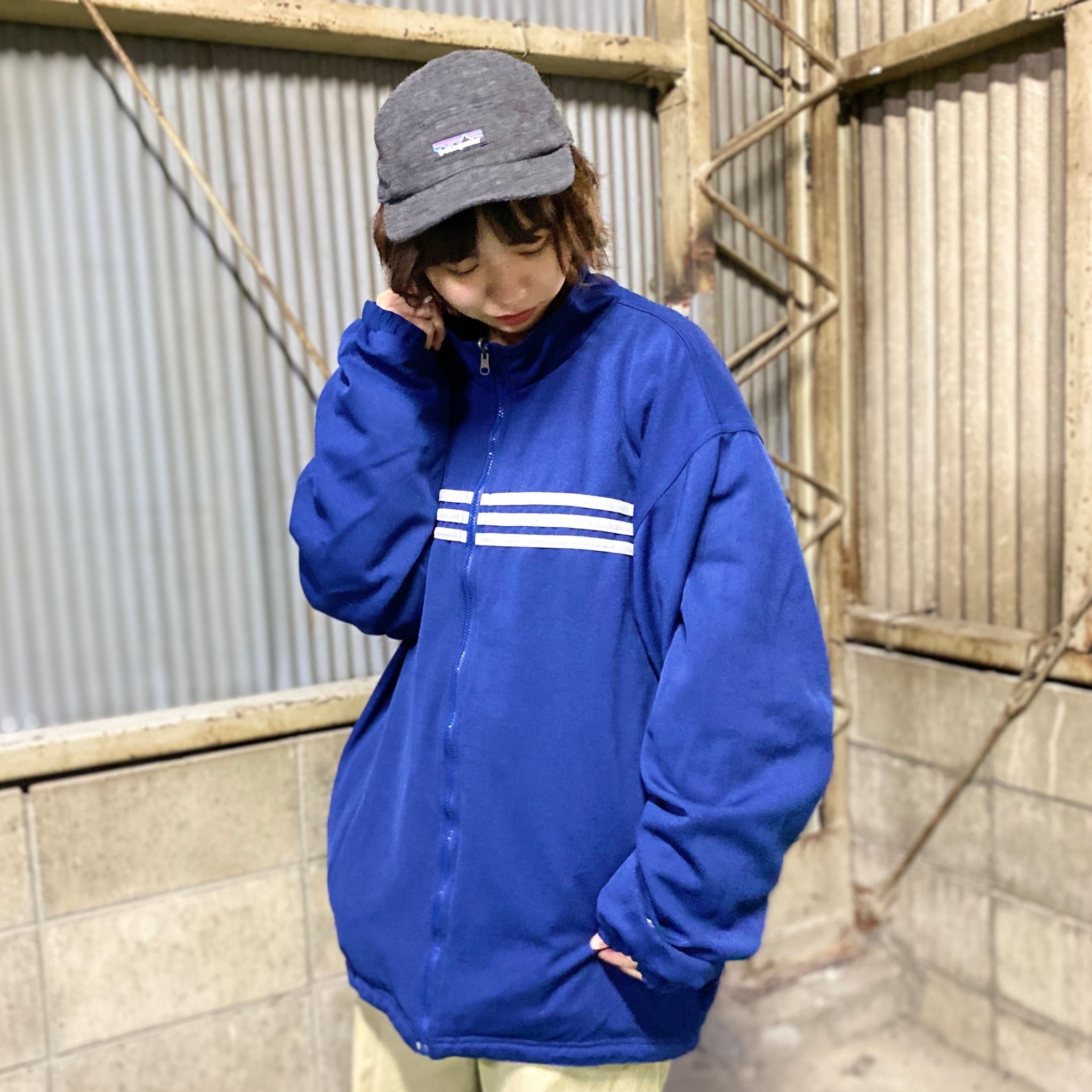 90's adidas リバーシブル　XXL