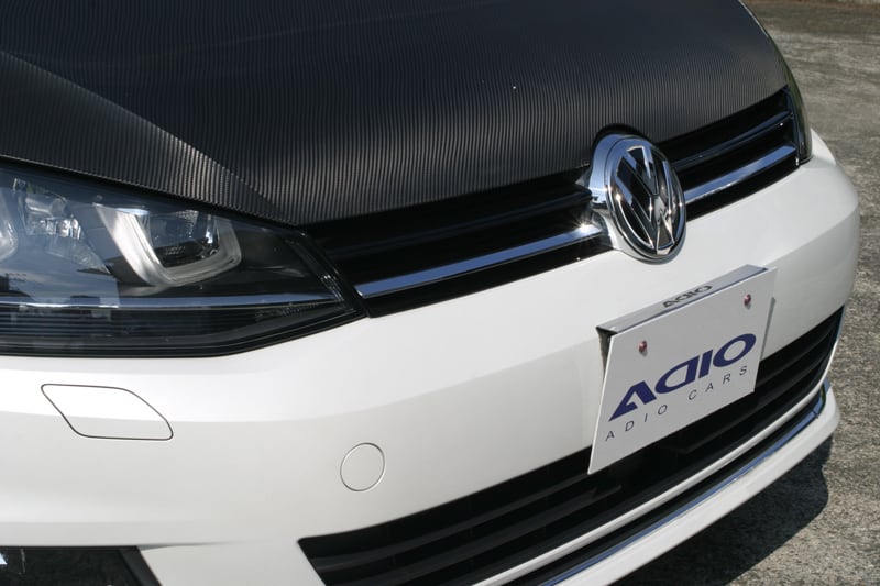 ゴルフ7 TSI用 フロントナンバーステー ロゴ有りタイプ | adiocars