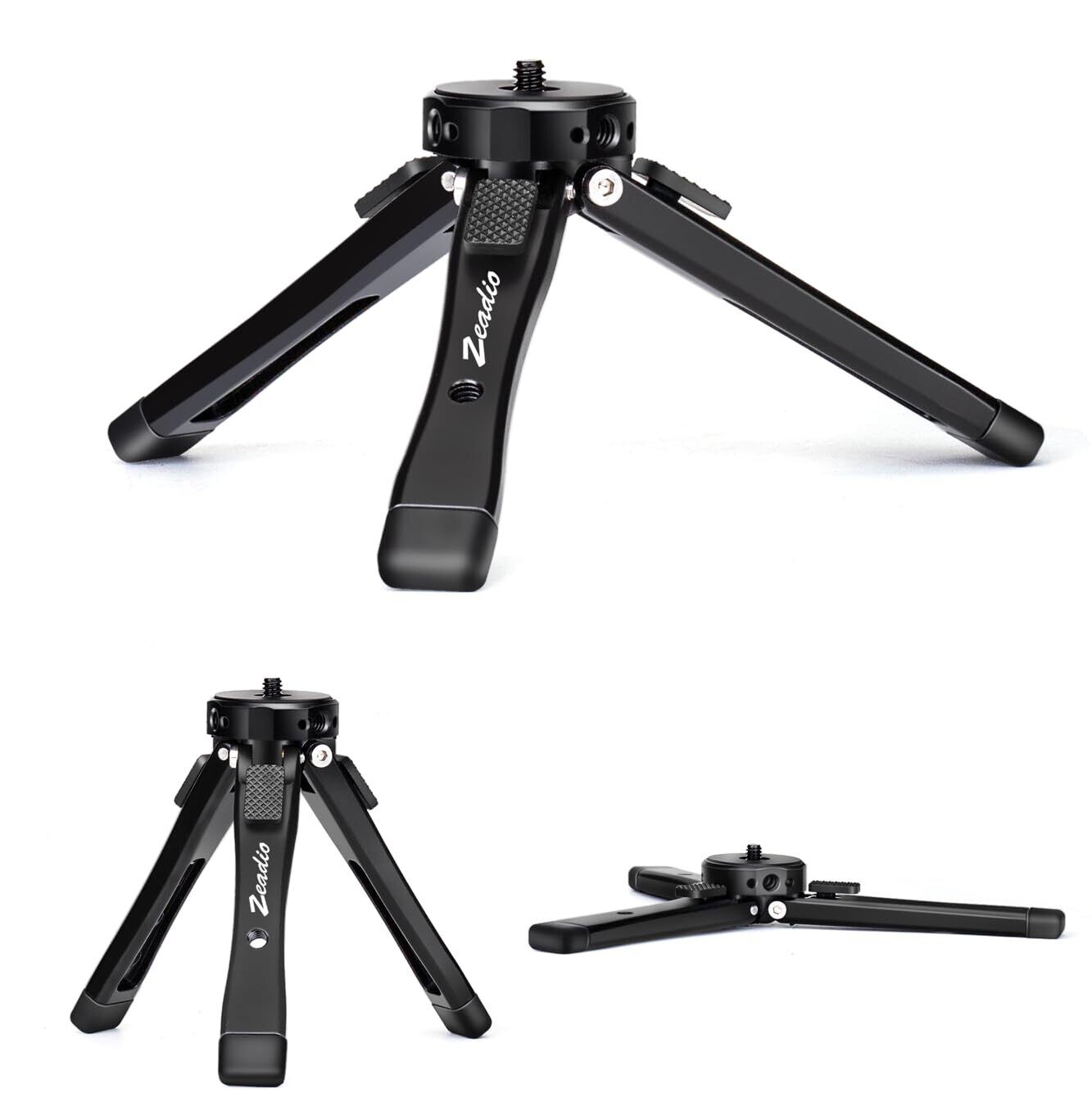 ポータブル 1/4インチ ナットマウント 三脚マウントベース 三脚