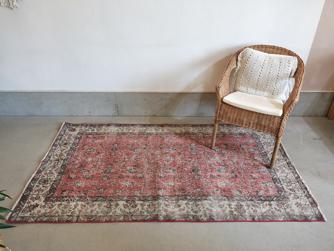 Turkish rug 206✕113cm No.508